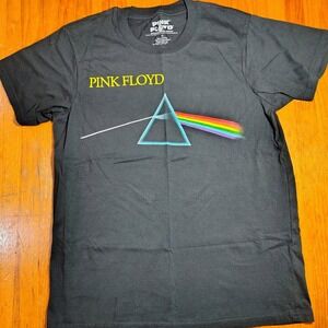 Pink Floyd Dark Side of  Moon Prism Graphic T Shirt Black XL Officially Licensed